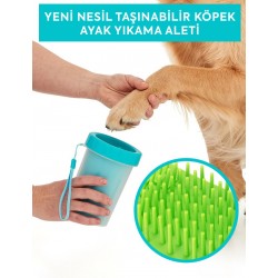 YENİ NESİL TAŞINABİLİR KÖPEK AYAK YIKAMA ALETİ