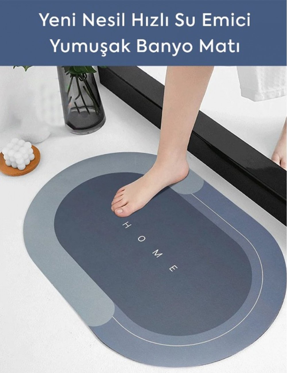 YENİ NESİL HIZLI SU EMİCİ YUMUŞAK BANYO MATI