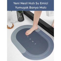 YENİ NESİL HIZLI SU EMİCİ YUMUŞAK BANYO MATI