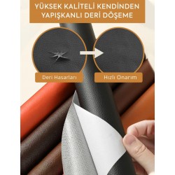 YÜKSEK KALİTELİ KENDİNDEN YAPIŞKANLI DERİ DÖŞEME 100x50