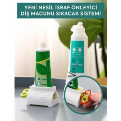 YENİ NESİL İSRAF ÖNCEYİCİ DİŞ MACUNU SIKACAK SİSTEMİ