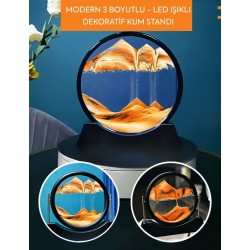 MODERN 3 BOYUTLU -  DEKORATİF KUM STANDI