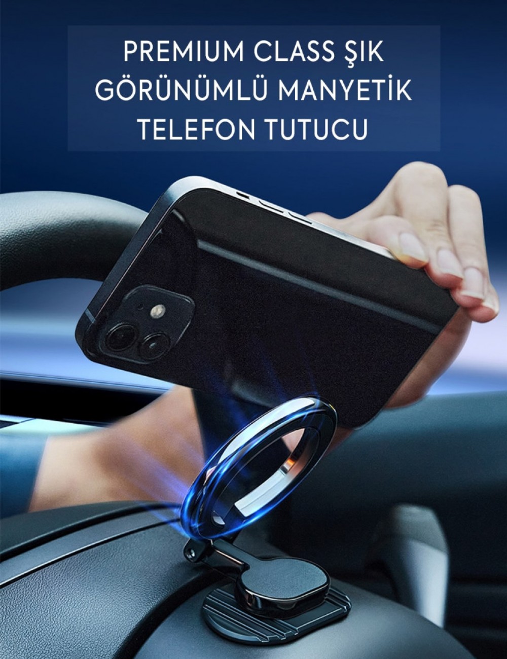 PREMIUM CLASS MANYETİK TELEFON TUTUCU