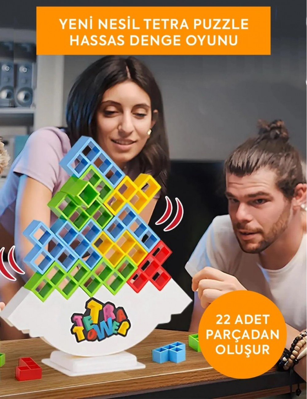 YENİ NESİL TERRA PUZZLE HASSAS DENGE OYUNU