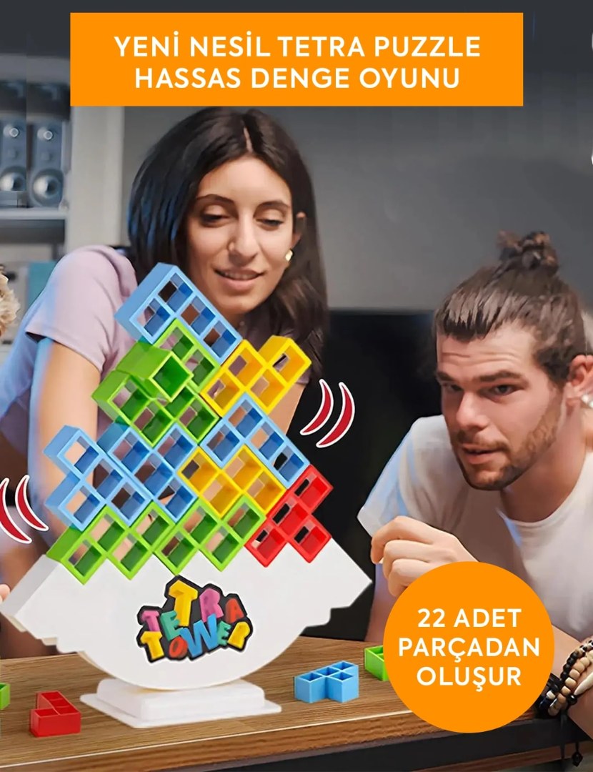 YENİ NESİL TERRA PUZZLE HASSAS DENGE OYUNU