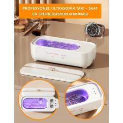 PROFESYONEL ULTRASONİK TAKI - SAAT STERİLİZASYON MAKİNASI