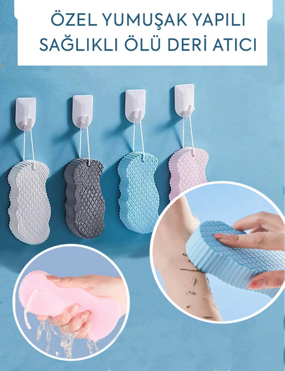 ÖZEL YUMUŞAK YAPILI SAĞLIKLI ÖLÜ DERİ ATICI
